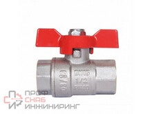 Кран шаровой Wester, муфтовый, латунный, вн/вн 3/4"