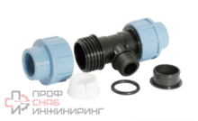 Тройник с наружной резьбой Unipump TM 265011 ф32 х3/4"