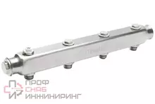 Коллектор OKSELER 1x1/2 с межосевым расстоянием 100 мм 5 выходов, 1x1/2