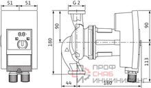 Насос Wilo YONOS MAXO 30/0,5-7 PN10