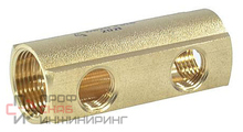 Коллектор Апогей 1" м/м 2в 1/2" вн/р 50мм латунь 422036