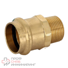 Переход НР Sanpress, с SC-Contur 28x1" Viega