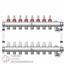 Коллектор нерж. Wester MUVS 1"-3/4 в сборе на 8 выходов