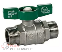 Кран шаровой с нар./нар. резьбой 1/2" Giacomini R253WX003