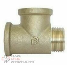 Тройник с переходом на наружную резьбу Rinaldi & Pettinaroli 3/4" x 3/4" x 3/4"