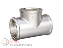 Тройник LD Pride DN40 (1 1/2") ВР/ВР/ВР латунь никель