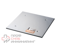 Экран защитный Ferrum (430/0,5 мм) 480*480 с отверстием Ф200