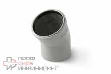 Отвод (полипропилен) PRO AQUA 50x30 градусов