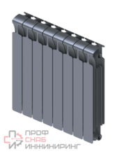 Радиатор биметаллический Rifar Monolit 3/4 500/8 Титан