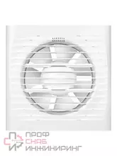 Вентилятор AURAMAX OPTIMA 4C вытяжной осевой 100мм обратн клапан бел
