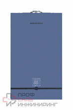 Котел газовый настенный MIZUDO GB M24Т pro 2-х конт.с шиной OT, стеклянная сенсорная панель, голубая