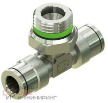 Фитинг тройник металлический Kipvalve KH-3T-12-1/4