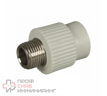 Муфта VALFEX PP-R сер комб Дн40х1" НР 10130040Г