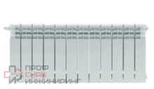 Радиатор отопления Stout STOUT TITAN VENTIL 350 13 секций радиатор биметаллический нижнее правое подключение (белый RAL 9016)