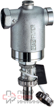 Фильтр FAR 1/2" ВР-ВР с манометром 300 мкм Max: 95 °C 25 бар