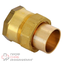 Американка 35x1 1/4", Viega R4, пайка-внутренняя резьба, бронза, модель 94340G