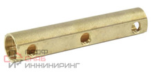 Коллектор Апогей 1 1/4" м/м 5в 1/2" вн/р 100мм латунь 422157