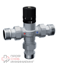 Термостатический смеситель FAR 1/2",американки Тmax95 °C