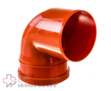 Отвод ПП наружный 110 87гр. Политэк