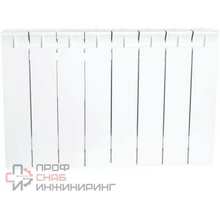 Радиатор биметаллический Stout боковое п STYLE 350 8 секций SRB-0110-035008 RG008V47CGORVE