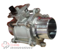 Кран шаровой приварной Сага DN 25 (1") (33,7мм) AISI304