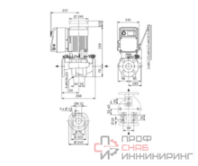 Насос Wilo IP-E 32/125-1,1/2