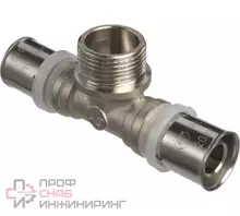 Тройник пресс Altstream 16х1/2" НР