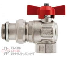 ITAP Кран шаровой угловой IDEAL американка бабочка 1 /4/32/ 298/1 2980100