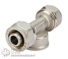 Тройник СТМ МП 16 х 1/2 х 16 ц/г/ц