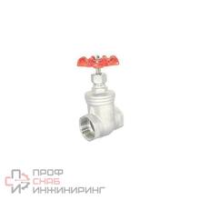 Задвижка клиновая муфтовая нержавеющая, AISI304 DN15 (1/2")  (CF8)  PN14