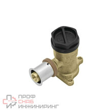 Отвод фиксируемый KAN-Therm Press с ушками 16х2/G1/2 с заглушкой