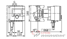 Насос Wilo Stratos MAXO 30/0,5-12-R7