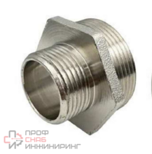Ниппель лат перех Ду25х15 НР никель SantechSystems