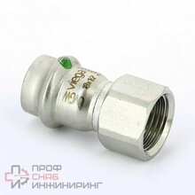 Переход ВP 18х1/2" Sanpress Inox c SC-Contur, нерж.сталь Viega