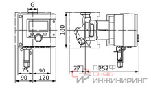 Насос Wilo Stratos MAXO 25/0,5-4-R7