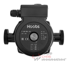 Насос циркуляционный Hoobs CT 25-40S 180мм 65Вт 1x230В 50Гц (с гайками, чугун)
