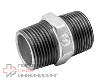 Ниппель Fittex PLUS чугун оцинкованный Ду32 (1 1/4") НР