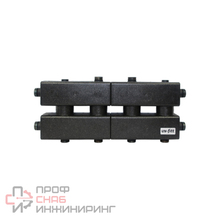 Модульный коллектор на 4 (3+1) контура, без кронштейнов Uni-fitt