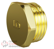 Пробка LD Pride DN50 (2") НР латунь