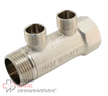 Коллектор General Fittings 1"в.р-н.р. - 2 - 1/2" н.р.