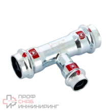 Тройник Prestabo с SC-Contur, 22х15х22 мм Viega