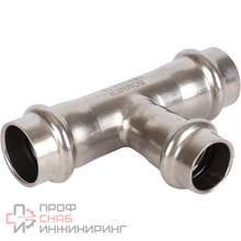 Тройник переходной Rommer ВПр 18х15х18 из нержавеющей стали