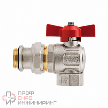 Кран Itap НВ 1' угловой бабочка IDEAL с разъемным соединением