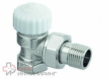 Клапан термостатический с преднастройкой Imi heimeier Calypso Exact угловой Rp 3/8' x R 3/8' DN 10