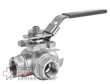 Кран шаровой 2" 3WAYL316-PPM050