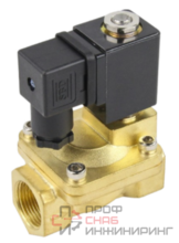 Клапан электромагнитный DN.ru VS400-ET-NC-220VAC 1/2" Ду15 Ру16 корпус - латунь, уплотнение - EPDM, резьбовой, нормально-закрытый, пилотный, катушка - 220В