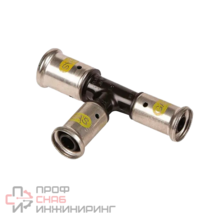 Тройник 20-20-20, Henco PKG, 9, пресс-пресс, PVDF, газ