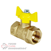 Кран шаровой VALFEX Ду15 Ру40 ручка-бабочка 11Б27фт VF.277.LB3.012.N/P59