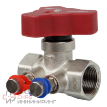 Ручной балансировочный клапан SANEXT STP H Ду 15, ВР 1/2"