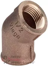 Угольник 45° 3/4"-3/4", Viega R2, 3120, резьба-резьба, вн., бронза